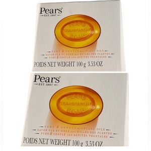 Pears Transparent Soap with Plant Oils - Orange set